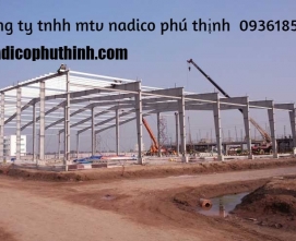 Nhà thép tiền chế tại Vũng Tàu - Công Ty TNHH MTV Nadico Phú Thịnh
